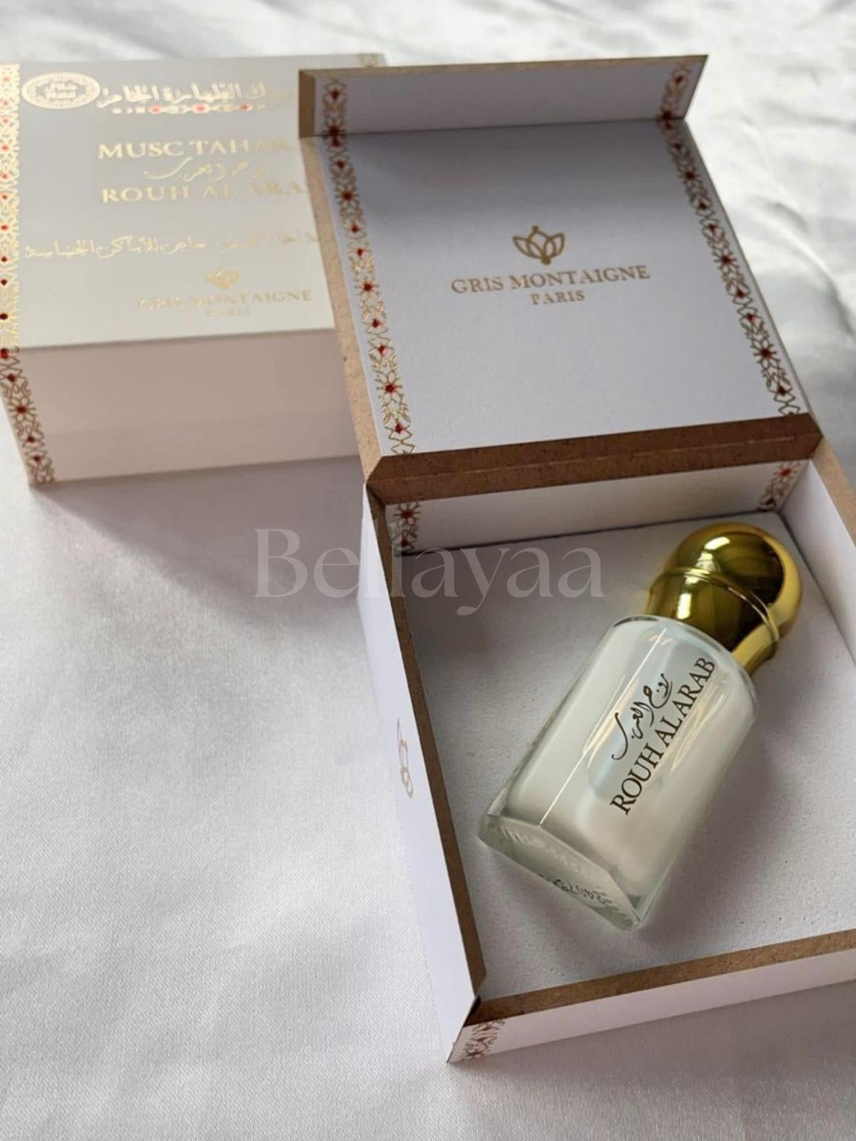 Musc Tahara Rouh Al Arab 12ml - Gris Montaigne
