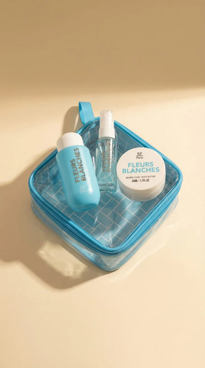 Travel Set Fleurs Blanches - Rp Paris
