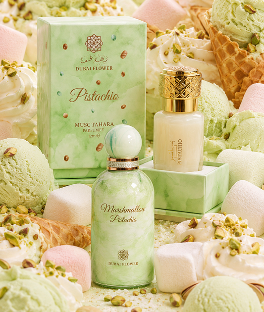 Duo Marshmallow Pistachio (Parfum + Musc)