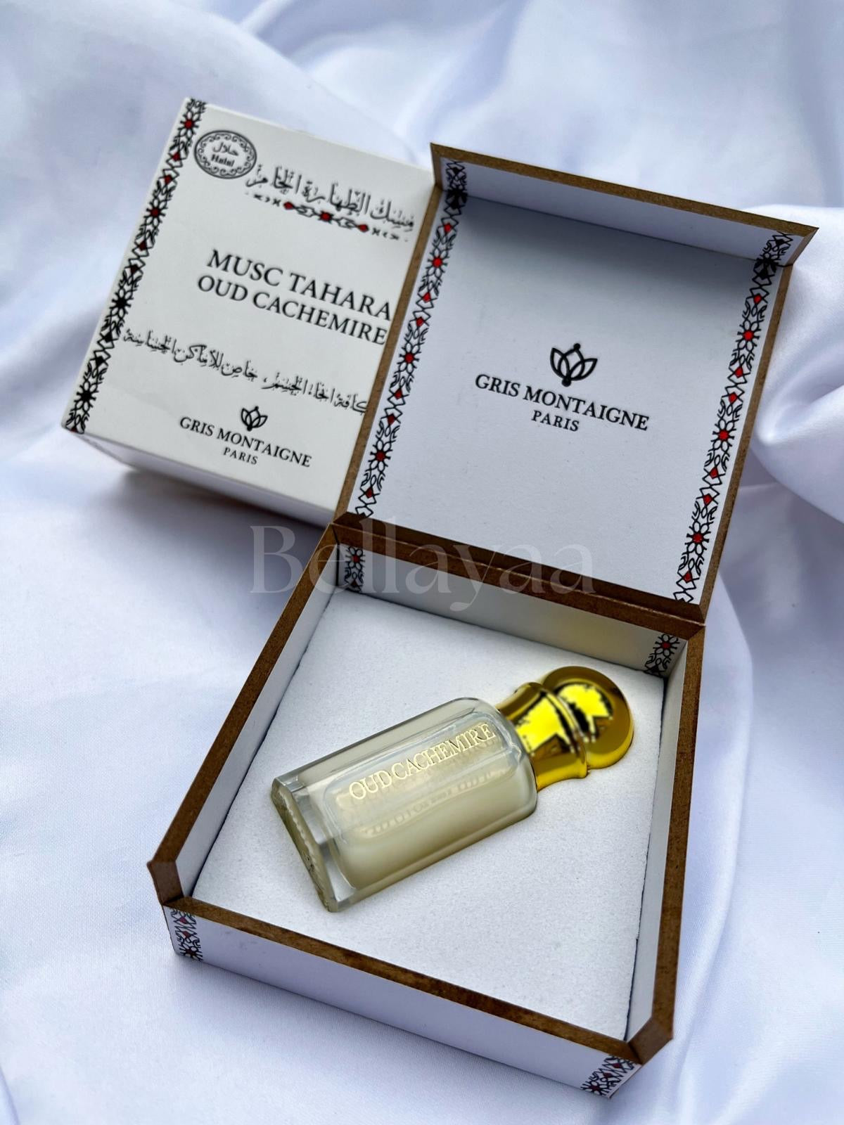Musc Tahara Oud Cachemire 12ml - Gris Montaigne