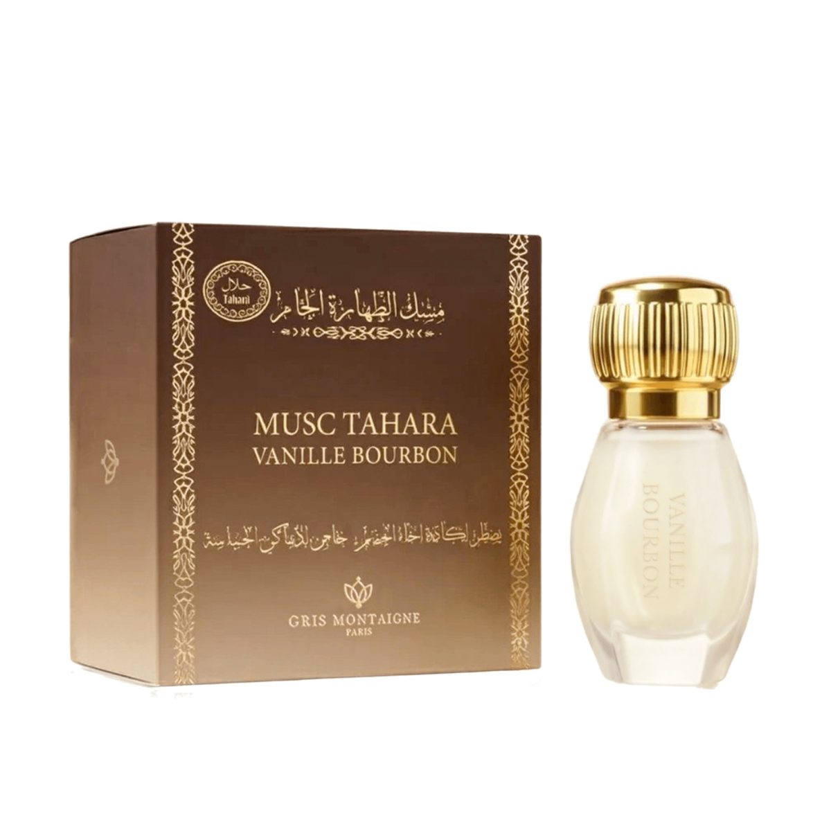 Musc Tahara Vanille Bourbon 12ml - Gris Montaigne